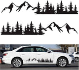 Zito Moto Forest Mountain PVC Car & Motorcycle Sticker