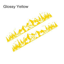 Zito Moto Forest Mountain PVC Car & Motorcycle Sticker