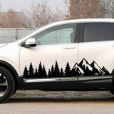 Zito Moto Forest Mountain PVC Car & Motorcycle Sticker